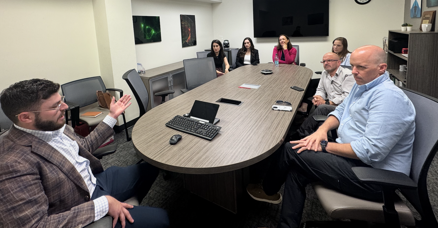 Meeting with Alexander Rogoff